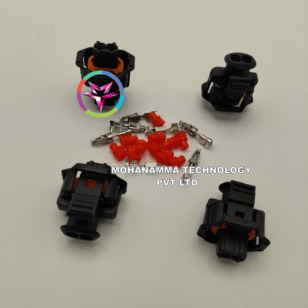1928403874 Bosch Fuel Injector Female 2 Pin Connector
