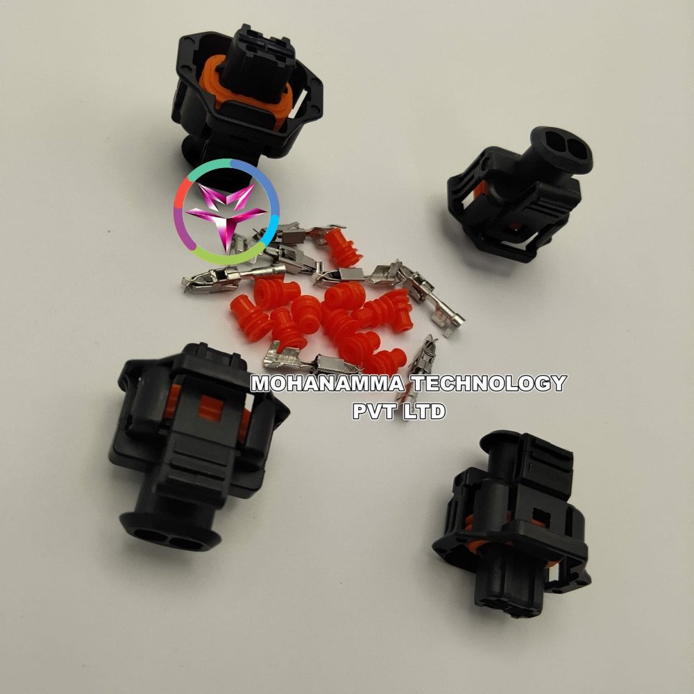 1928403874 Bosch Fuel Injector Female 2 Pin Connector