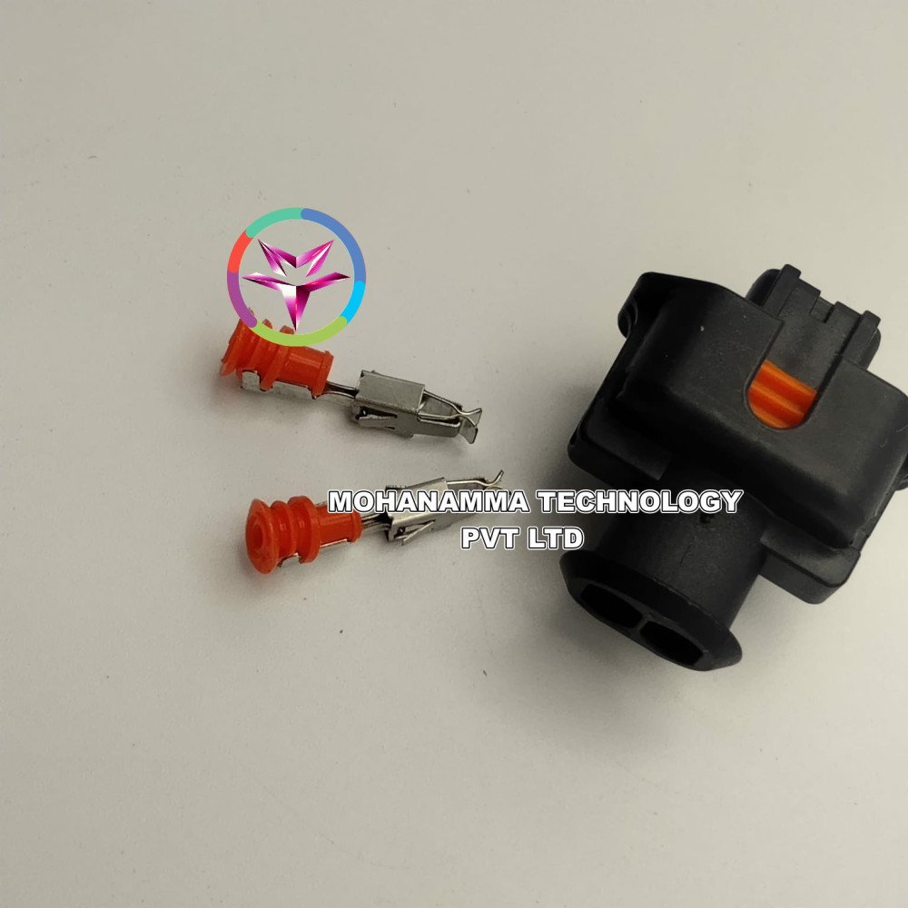 1928403874 Bosch Fuel Injector Female 2 Pin Connector
