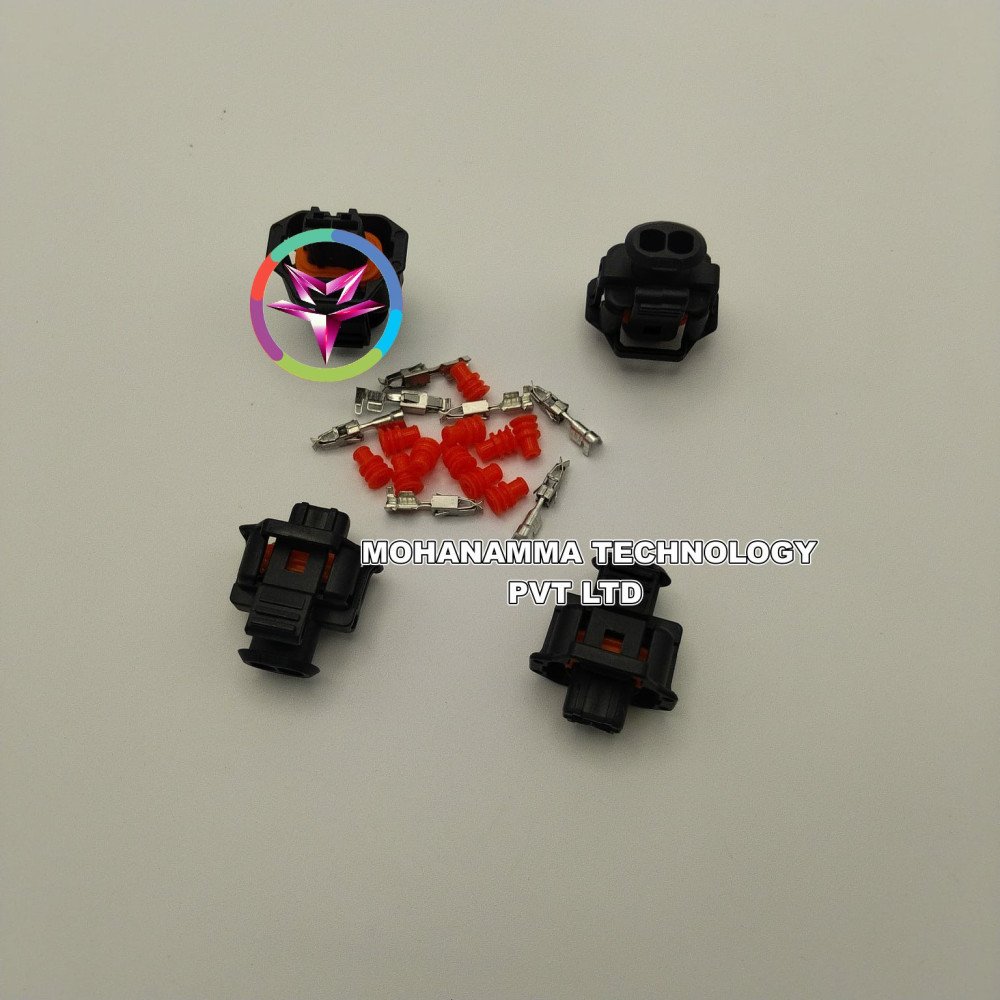 1928403874 Bosch Fuel Injector Female 2 Pin Connector