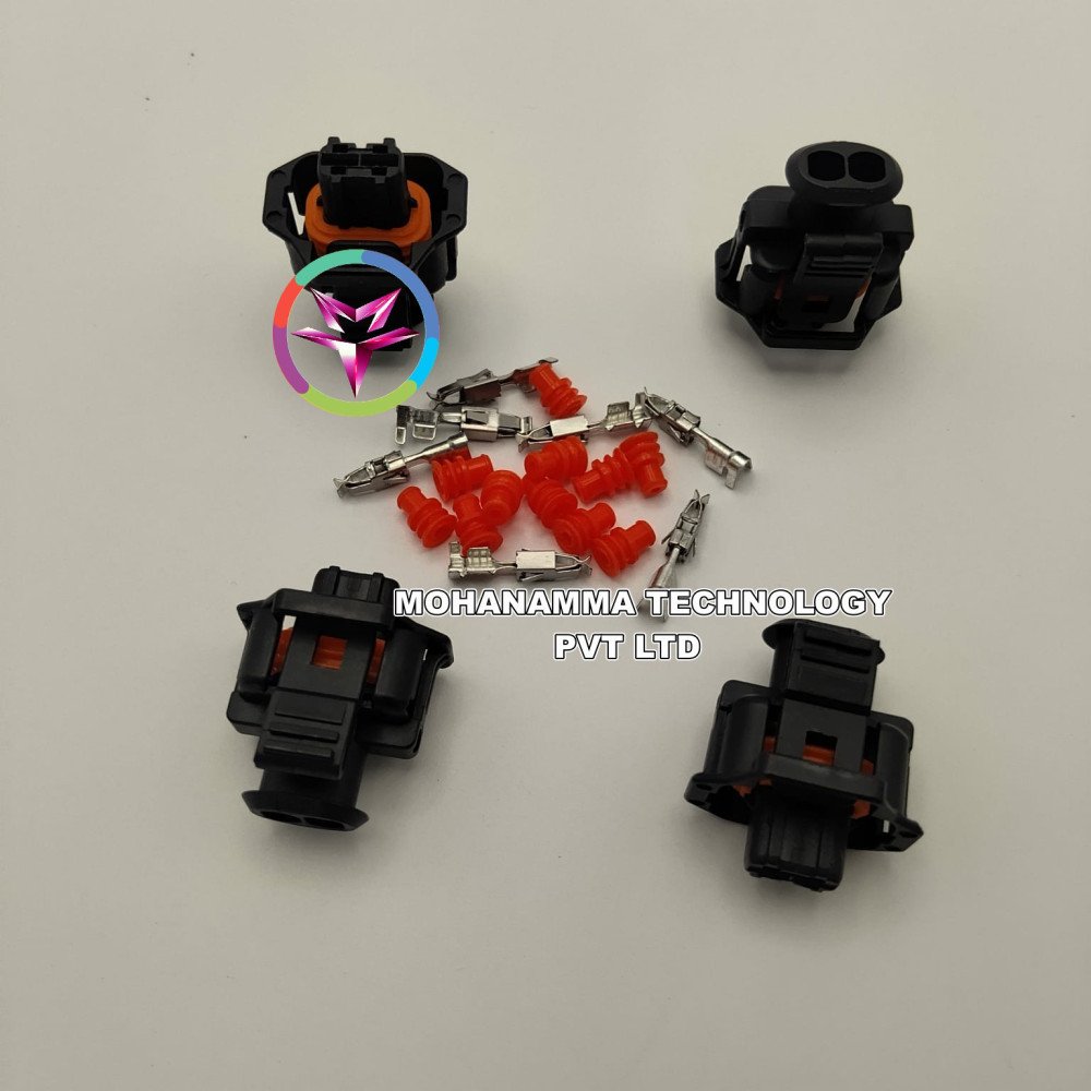 1928403874 Bosch Fuel Injector Female 2 Pin Connector