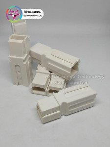 SB 75A single pole white battery connector