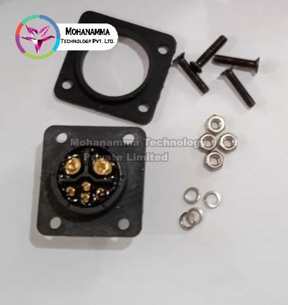 2+4 female connector set