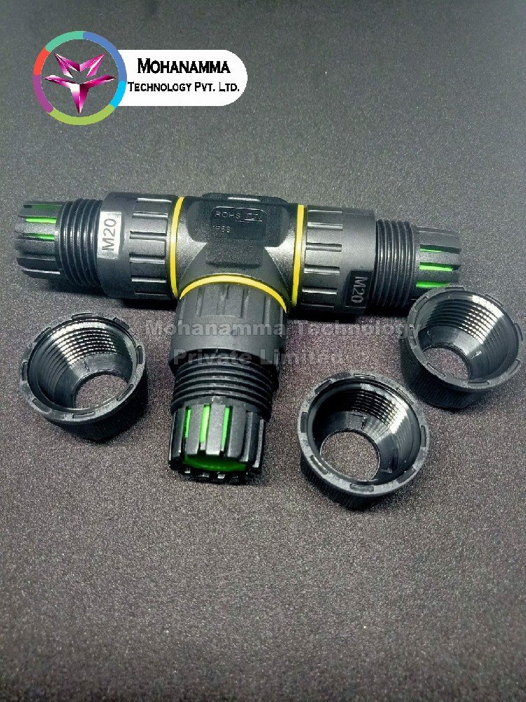 3 pin ip68 waterproof connector