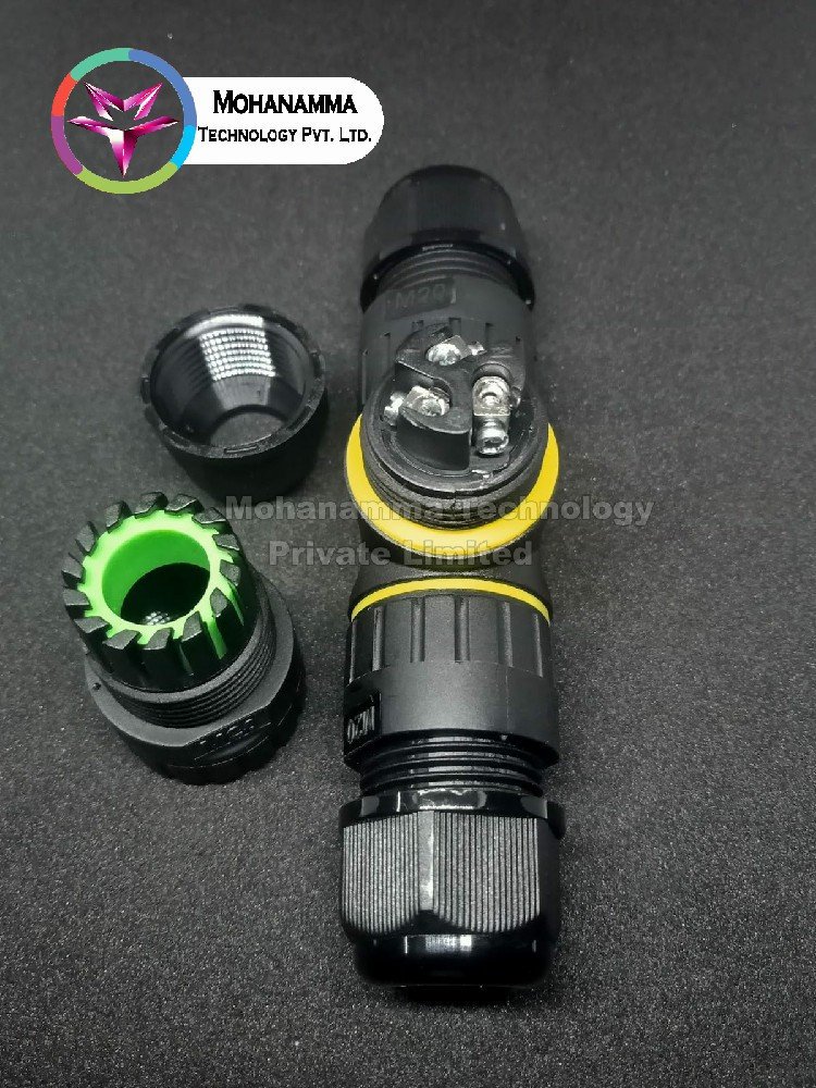 3 pin ip68 waterproof connector