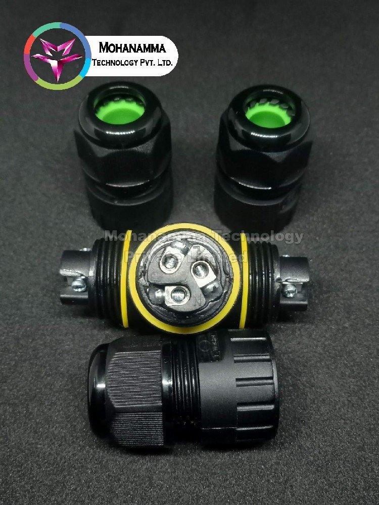 3 pin ip68 waterproof connector